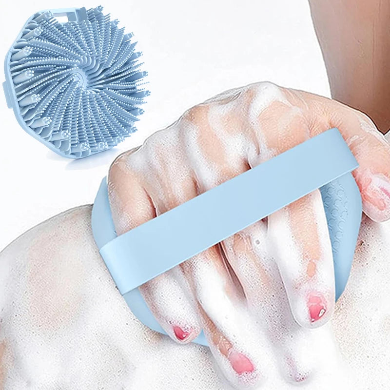 Silicone Body Scrubber Exfoliating Body Wash Scrubbers Exfoliator Shower Body Brush for Effective Showering Exfoliation