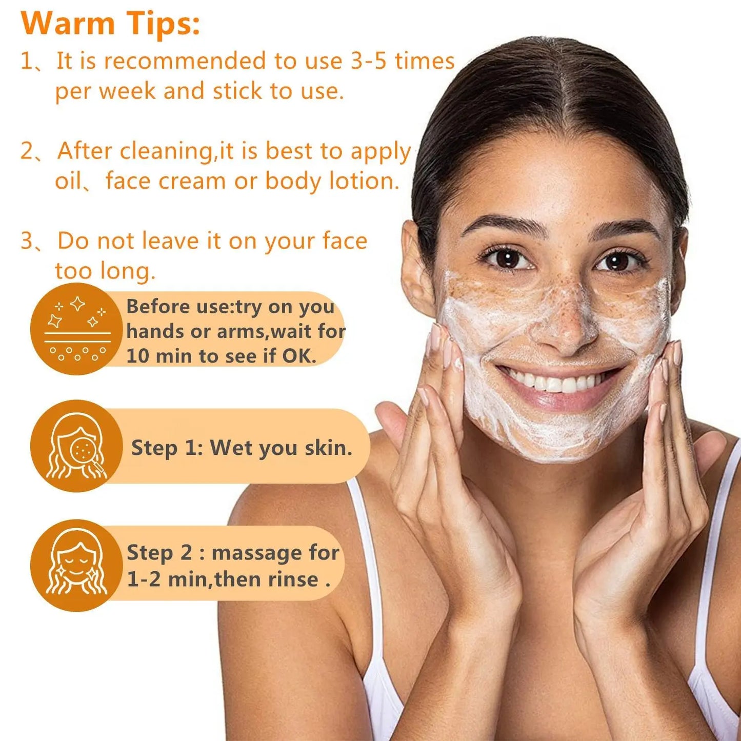 Lemon Turmeric and Kojic Acid Soap Bar, Summer Face and Body Wash for Men and Women, Daily Skincare Cleansing Cleanser with Soap Saver Bag, Moisturizing Kojic Soap #GLOBAL PICKS